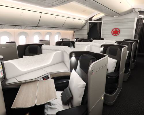 Air Canada business class Air Canada business class
