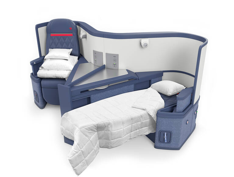 Luxe vliegen met Delta One Delta One