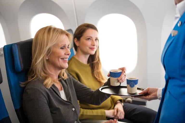 Meer beenruimte in Economy Comfort Economy Class KLM