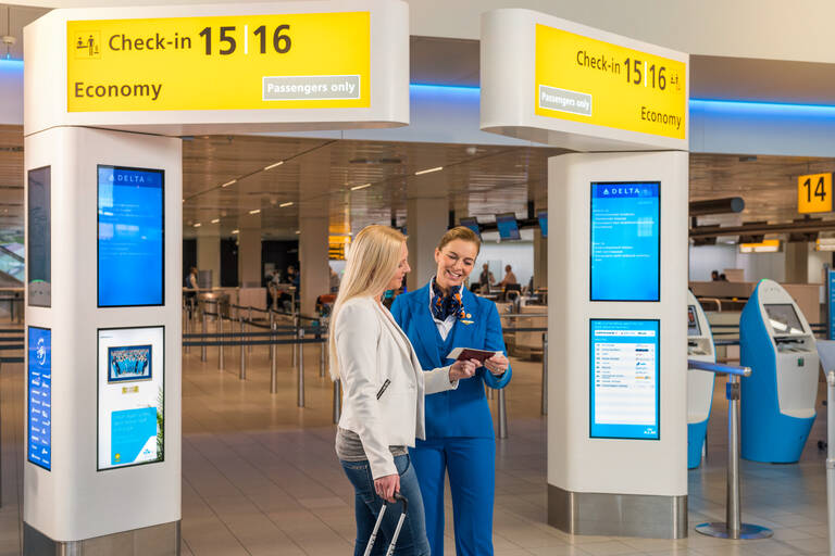 Altijd op de hoogte met KLM Economy Class KLM