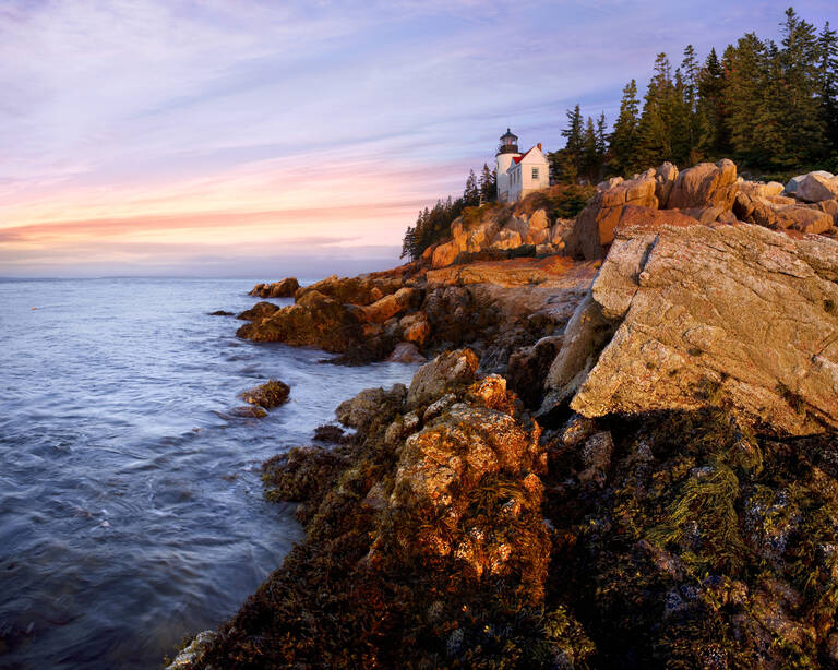 Acadia, Bass Harbor Head Lighthouse Acadia National Park Maine