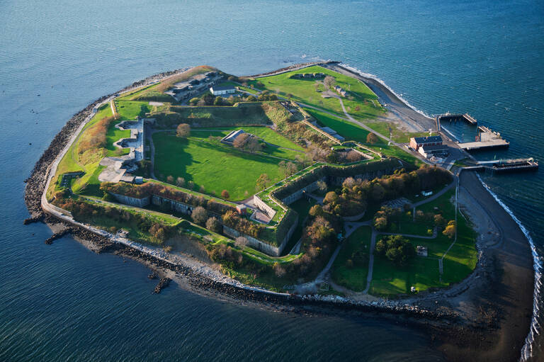 Boston, Georges Island stedentrip Boston