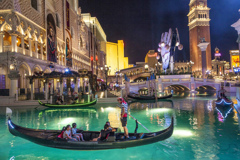 Las Vegas, Hotel The Venetian hotelovernachting Las Vegas