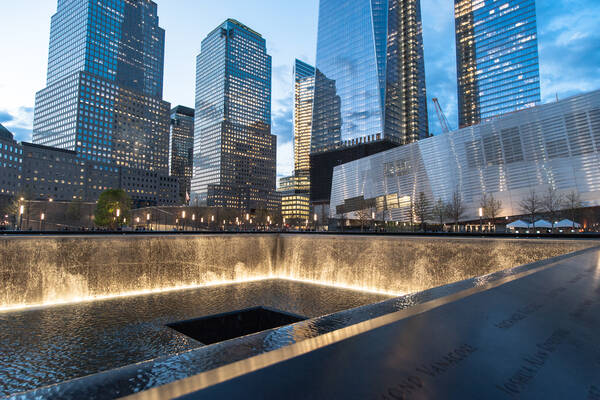 9 11 Memorial in New York Reisadviseur Diana