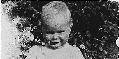 President George Herbert Walker Bush als kleine jongen