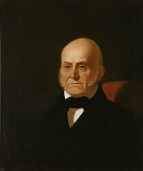 Portret van president John Quincy Adams