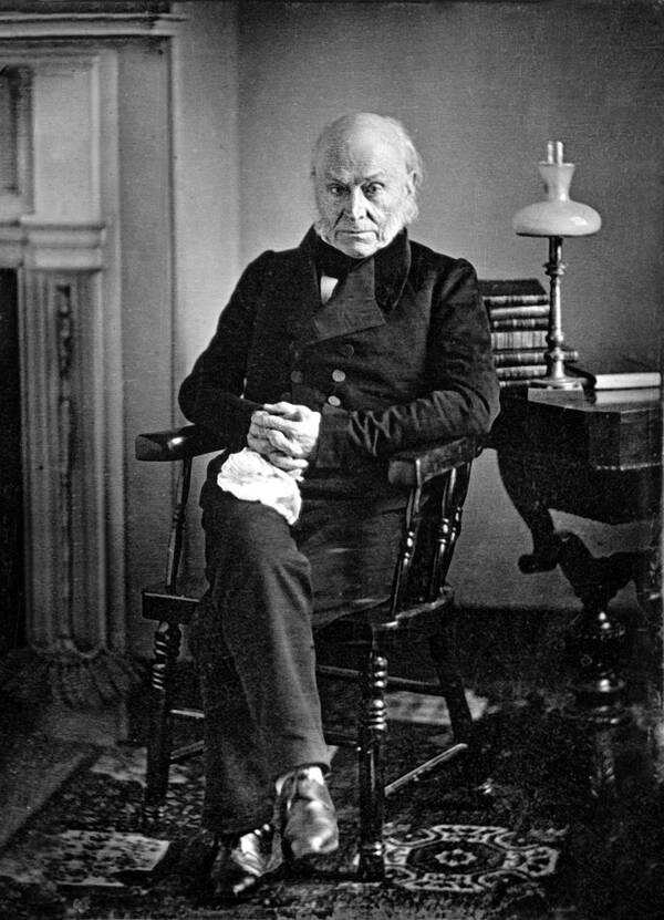 President John Quincy Adams Portret van president John Quincy Adams