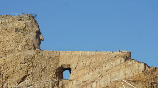 Het Crazy Horse Memorial in South Dakota Crazy Horse Memorial Sioux