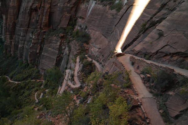 Angels Landing, Zion National Park Reisadviseur Tessa