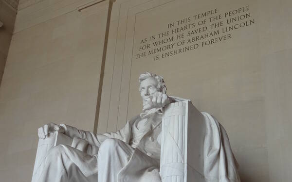 Lincoln Memorial in Washington DC