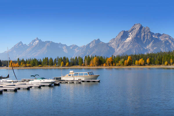 Karin bezocht Grand Teton met haar gezin Grand Teton