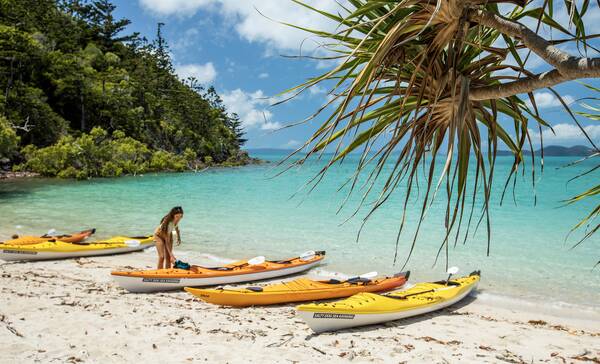 Whitsunday Islands kayak