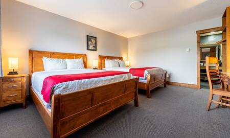 De kamers in Knight Inlet Lodge