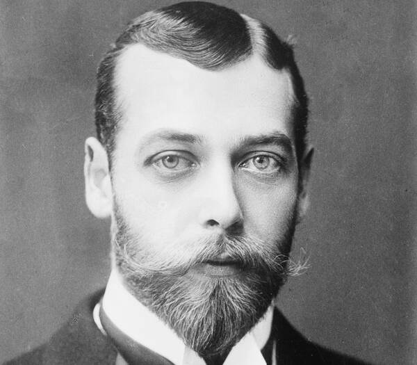 Koning George V van Engeland Remembrance Day in Canada Koning George V