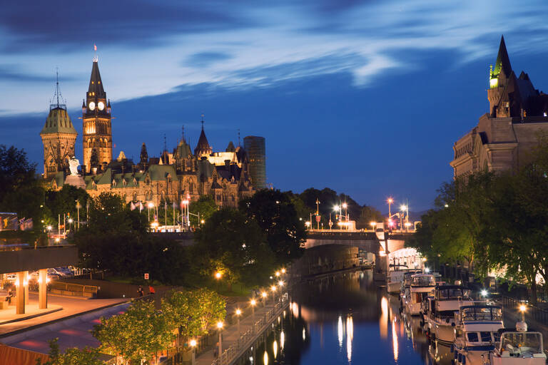 Ottawa, Rideau-kanaal Ottawa Ontario