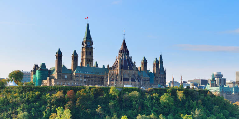 Parliament Hill, Ottawa, Canada politiek Canada