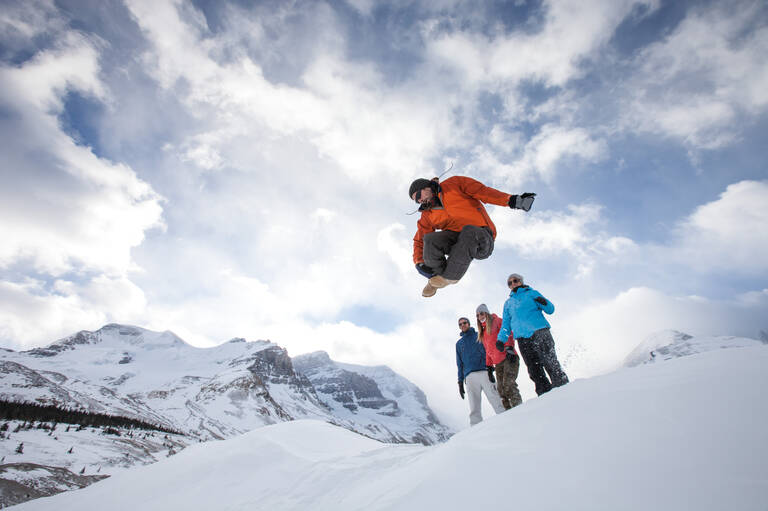 Winteractiviteiten Jasper Wintersport Canada