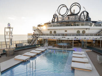 MSC Seaside zwembad
