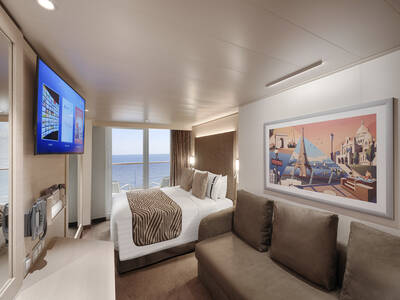 MSC World America Balkonhut