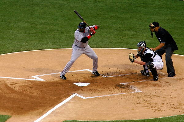 Baseball hitter en catcher