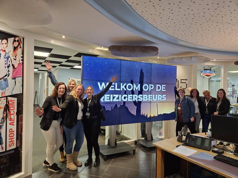 Deel van het team van Tioga Tours Tioga Tours