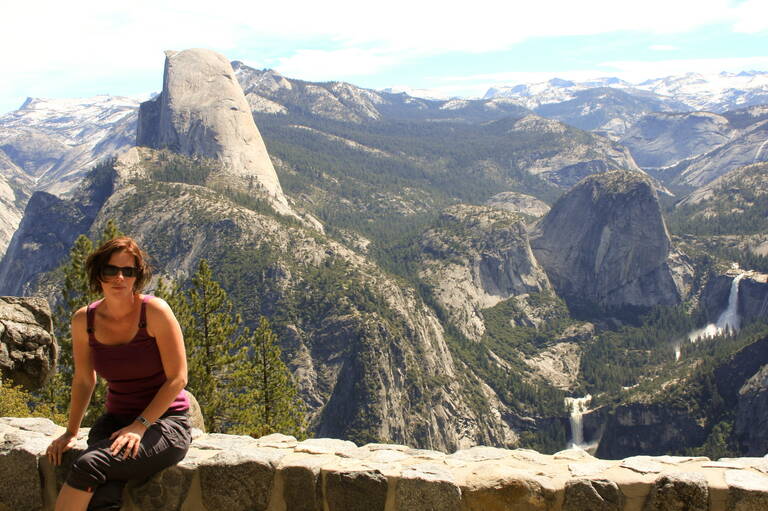 Chantal in Yosemite National Park Reisadviseur Chantal
