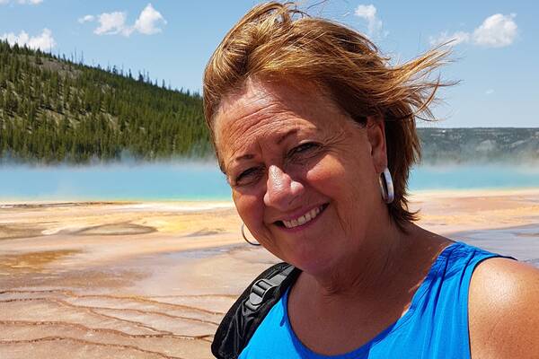 Henriëtte: ik vond Yellowstone heel bijzonder met zijn vele hotsprings Reisadviseur Henriëtte