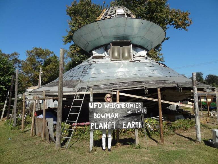 UFO Welcome Center in Bowden UFO Center