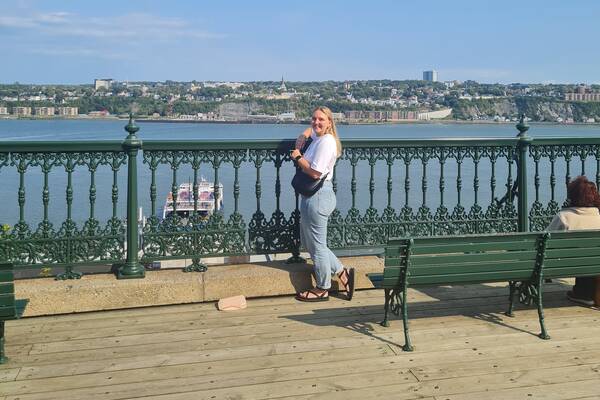 Lisanne in Oost-Canada Reisadviseur Lisanne
