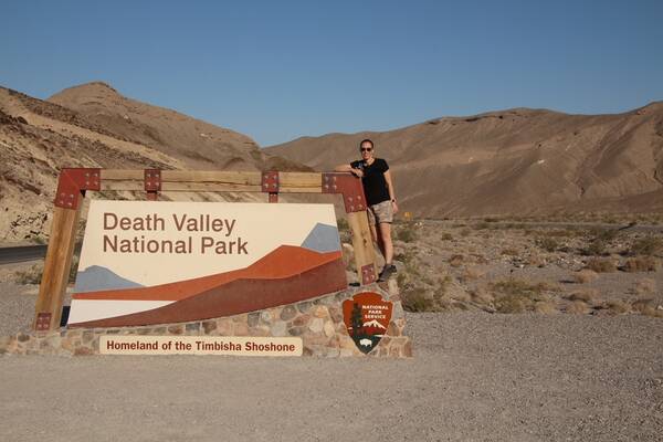 Nienke bij Death Valley National Park Reisadviseur Nienke