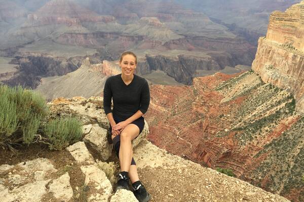 Nienke bij de Grand Canyon Reisadviseur Nienke
