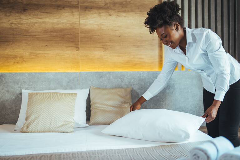 Dagelijkse schoonmaak is niet altijd inbegrepen Hotel Amerika Canada