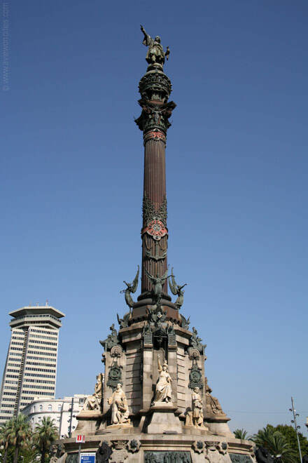 Standbeeld van Columbus Standbeeld van Columbus