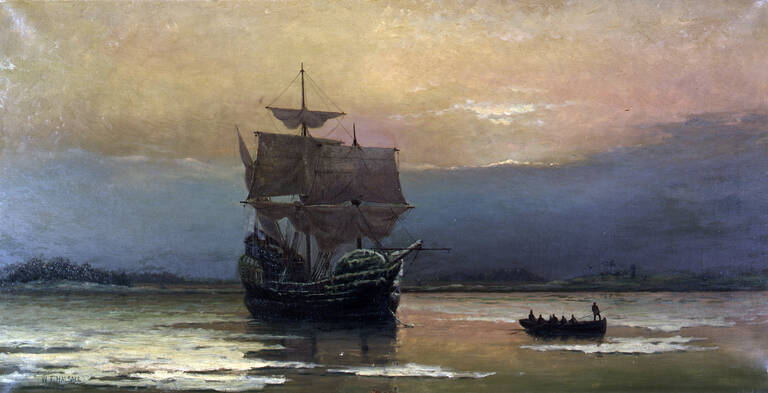 Schip, de Mayflower Mayflower Pilgrim Fathers