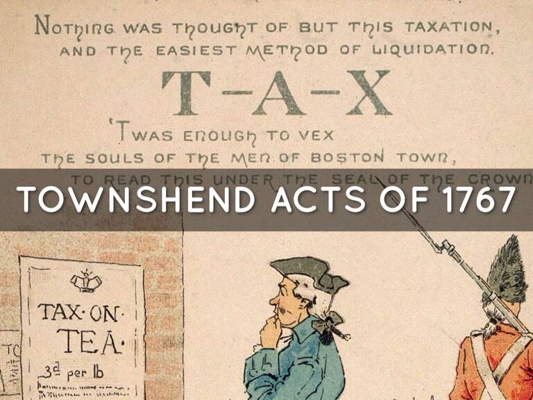 Townshend Acts Townshend Acts