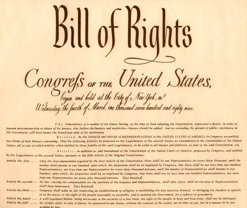 Bill of Rights Bill of Rights