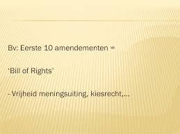 Bill of Rights Bill of Rights