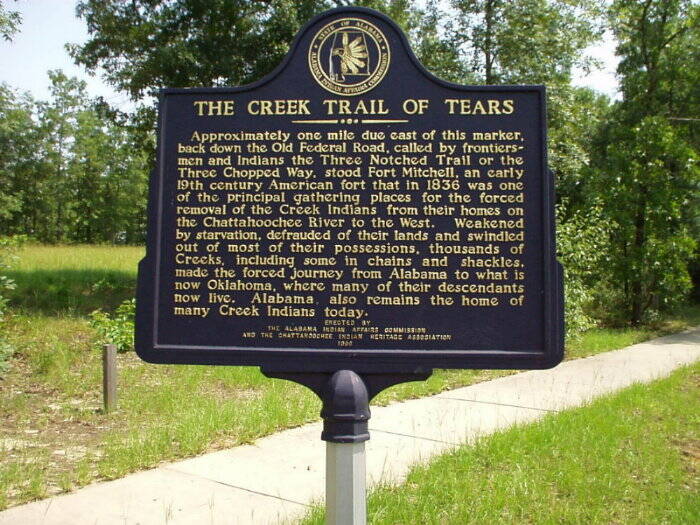 Creek Trail of Tears Creek Trail of Tears