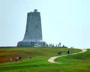 Monument Wright Brothers eerste gemotoriseerde vlucht Monument Wright Brothers eerste gemotoriseerde vlucht