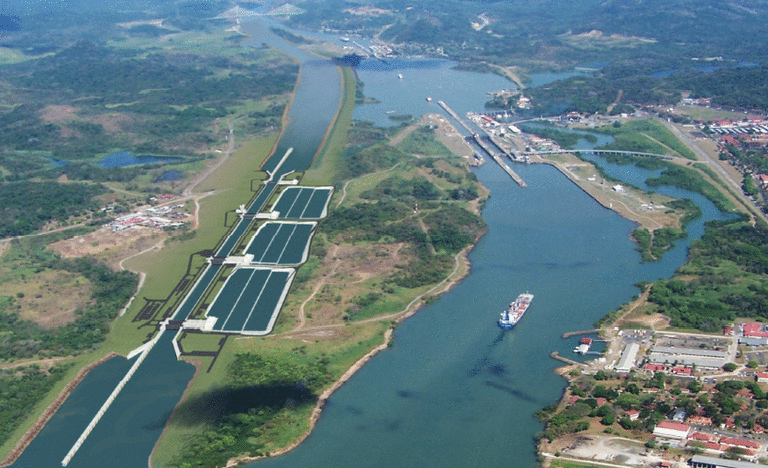 Huidige Panama-kanaal Huidige Panama-kanaal