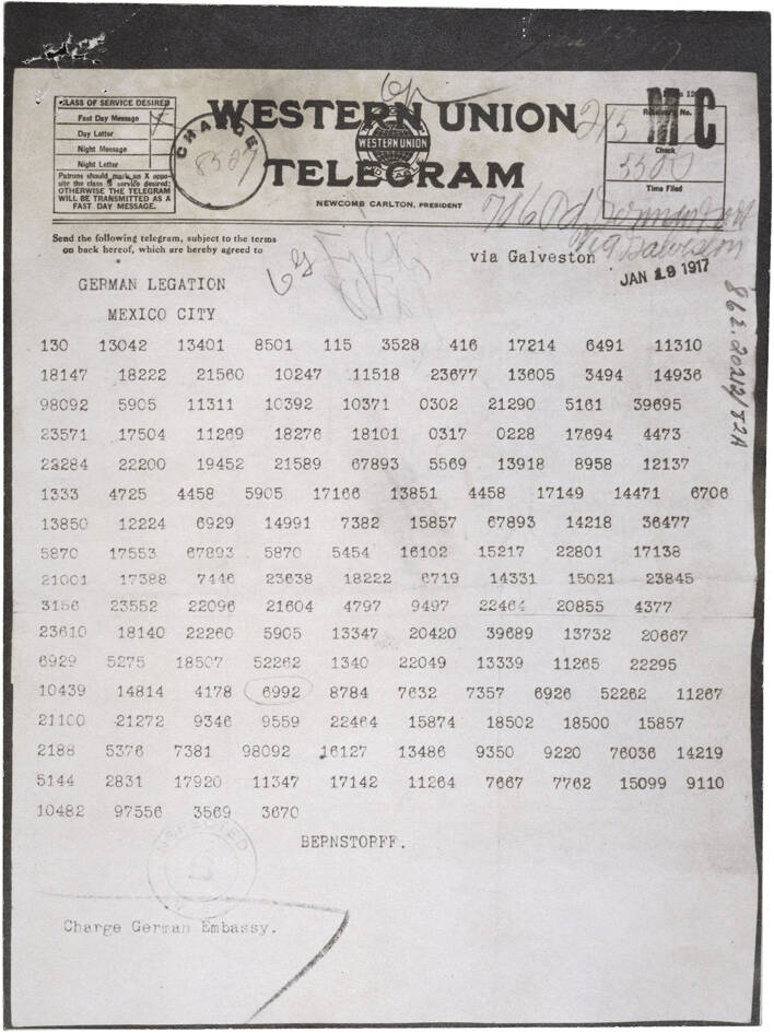 Zimmermanntelegram Zimmermanntelegram