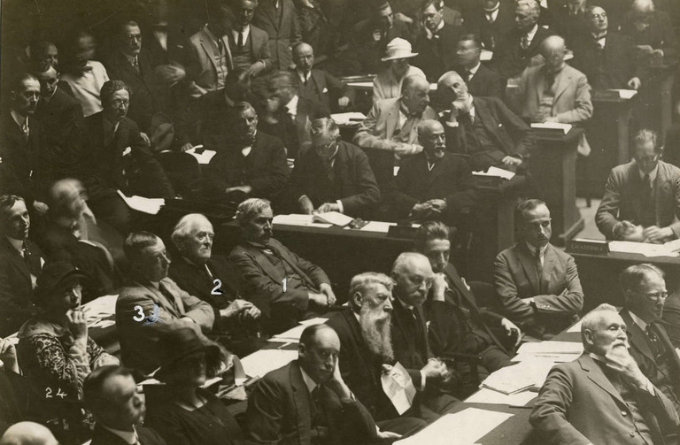 Oprichting van de volkenbond