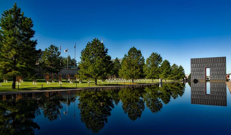 Oklahoma city bombing memorial