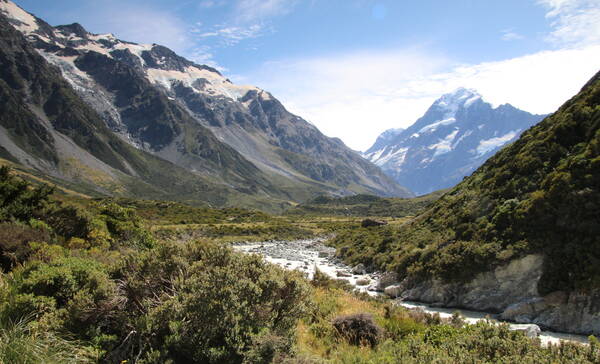 Aoraki, Mount Cook, Wandelen