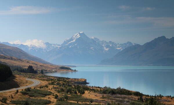 Aoraki, Mount Cook, Lake Pukaki