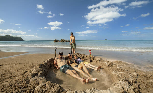 Hot Water Beach, Coromandel Peninsula