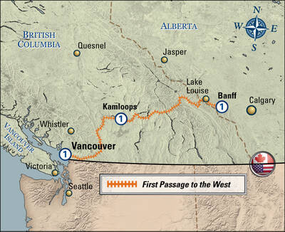 First Passage to the West route