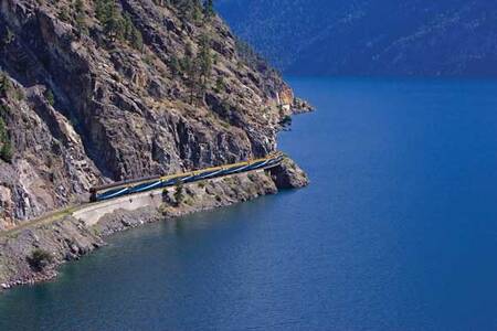 Treinreis West-Canada