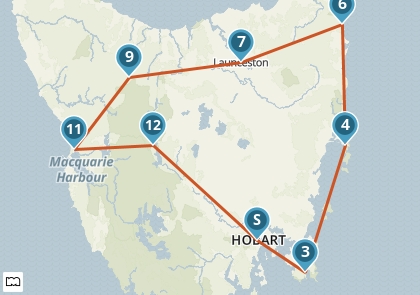 het mooiste van Tasmanië